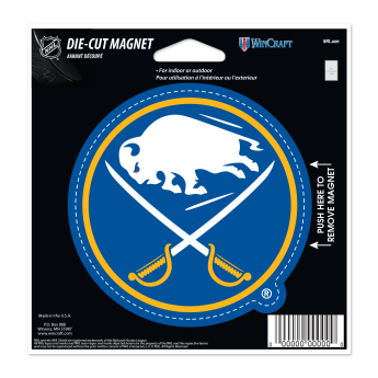 Buffalo Sabres magnetka Die Cut