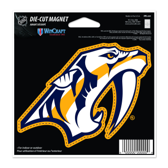 Nashville Predators magnetka Die Cut