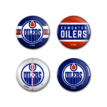 Edmonton Oilers odznak Button 4 Pack