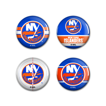 New York Islanders odznak Button 4 Pack