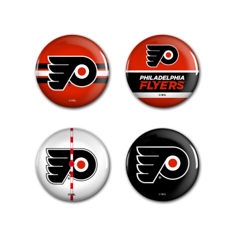 Philadelphia Flyers odznak Button 4 Pack