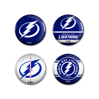 Tampa Bay Lightning odznak Button 4 Pack