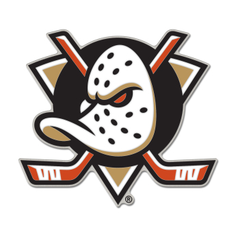 Anaheim Ducks odznak Enamel Pin Jewelry Card