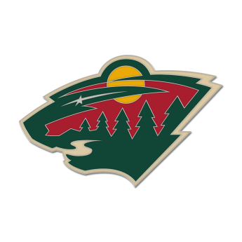 Minnesota Wild odznak Enamel Pin Jewelry Card