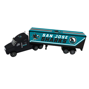 San Jose Sharks kamión 18-Wheeler Big Rig Truck Black