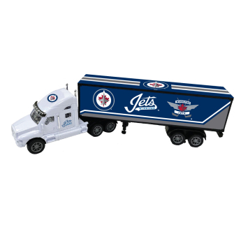 Winnipeg Jets kamión 18-Wheeler Big Rig Truck Blue