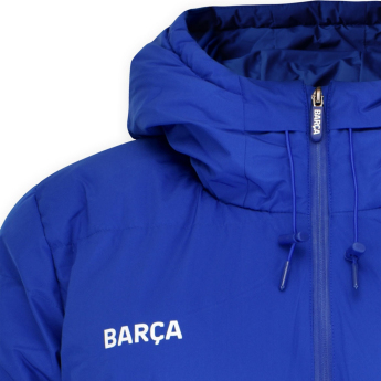 FC Barcelona pánska zimná bunda Padded blue