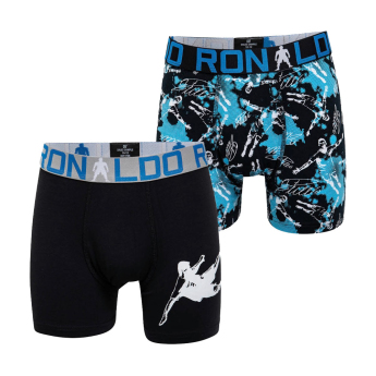 Cristiano Ronaldo detské boxerky 2pack CR7 black
