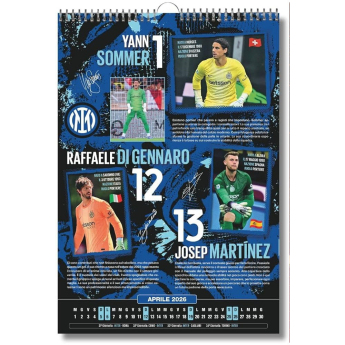 Inter Milano kalendár 2026