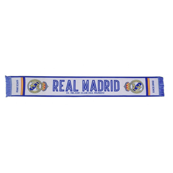 Real Madrid zimný šál blue