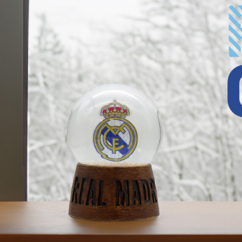 Real Madrid snehová guľa 3D logo