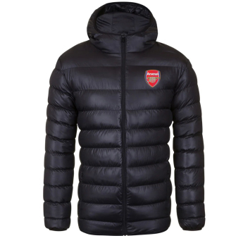 FC Arsenal pánska zimná bunda Winter Crest Black