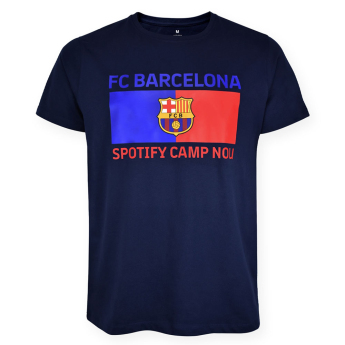 FC Barcelona pánske tričko Camp Nou navy