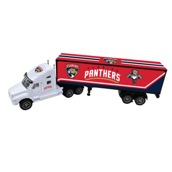 Florida Panthers kamión 18-Wheeler Big Rig Truck White