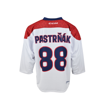 Hokejové reprezentácie hokejový dres Czech republic David Pastrňák 2025/2026 CCM Fandres replica white