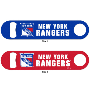 New York Rangers otvárač Metal 2 Sided