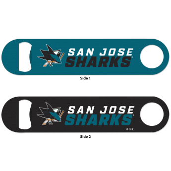 San Jose Sharks otvárač Metal 2 Sided