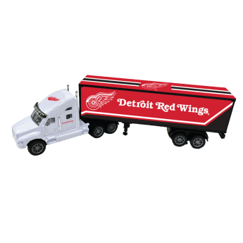 Detroit Red Wings kamión 18-Wheeler Big Rig Truck White