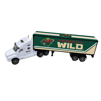 Minnesota Wild kamión 18-Wheeler Big Rig Truck White