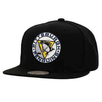 Pittsburgh Penguins čiapka flat šiltovka Conference Patch Snapback black