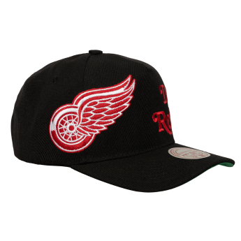 Detroit Red Wings čiapka baseballová šiltovka Busted Pro Snapback black