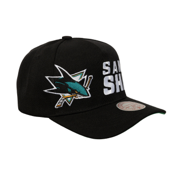 San Jose Sharks čiapka baseballová šiltovka Busted Pro Snapback black