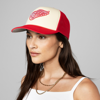 Detroit Red Wings čiapka baseballová šiltovka Vintage Block Trucker