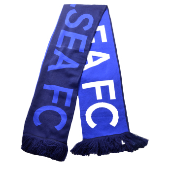 FC Chelsea zimný šál Reverse blue