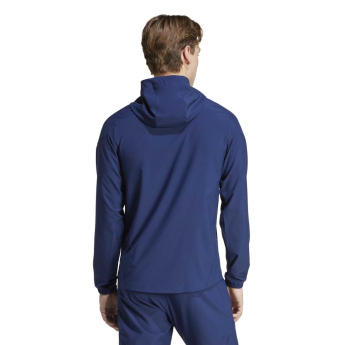 Manchester United pánska bunda s kapucňou Vis Tech Travel navy