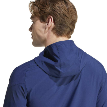 Manchester United pánska bunda s kapucňou Vis Tech Travel navy