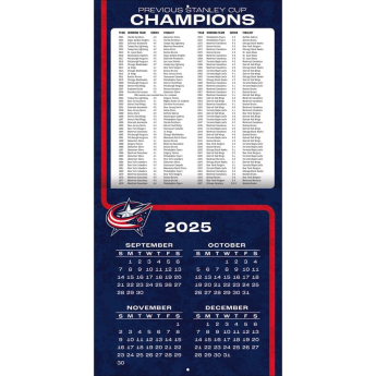 Columbus Blue Jackets kalendár 2026 Wall