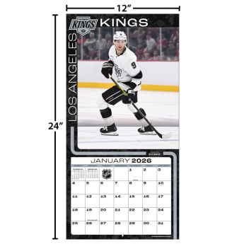 Los Angeles Kings kalendár 2026 Wall