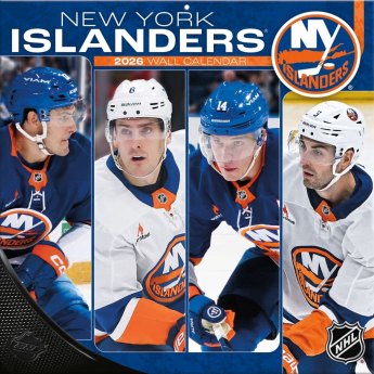 New York Islanders kalendár 2026 Wall