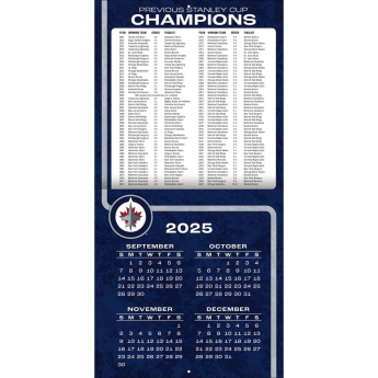 Winnipeg Jets kalendár 2026 Wall
