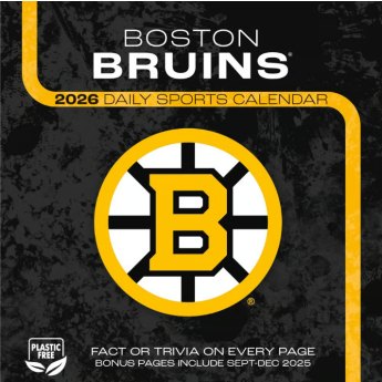 Boston Bruins stolový kalendár 2026