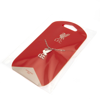FC Liverpool retiazka na krk s príveskom plated bird