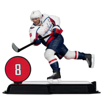 Washington Capitals figúrka Alex Ovechkin #8 SportsPicks White Jersey