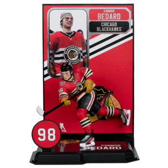 Chicago Blackhawks figúrka Connor Bedard #98 SportsPicks Winter Classic