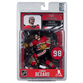 Chicago Blackhawks figúrka Connor Bedard #98 SportsPicks Winter Classic