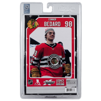 Chicago Blackhawks figúrka Connor Bedard #98 SportsPicks Winter Classic