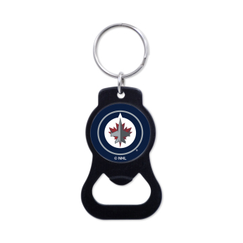 Winnipeg Jets prívesok s otvárakom Black Ring