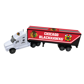 Chicago Blackhawks kamión 18-Wheeler Big Rig Truck White