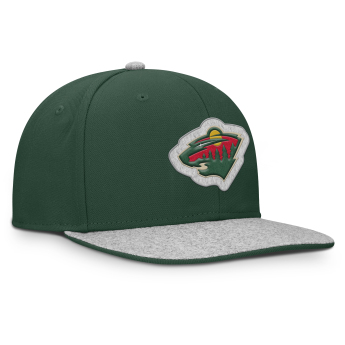 Minnesota Wild čiapka flat šiltovka Loden Structured Adjustable Flat Brim