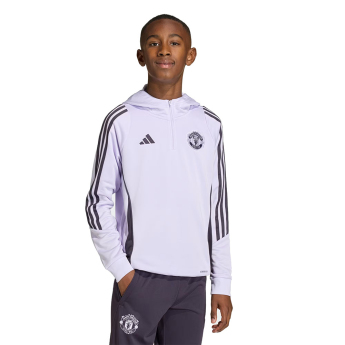 Manchester United detská mikina s kapucňou Track tint