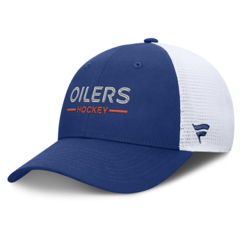 Edmonton Oilers čiapka baseballová šiltovka Authentic Pro A/Cap Structured Adj. Meshback