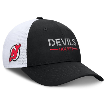 New Jersey Devils čiapka baseballová šiltovka Authentic Pro A/Cap Structured Adj. Meshback
