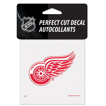 Detroit Red Wings samolepka Perfect Cut Color Decal
