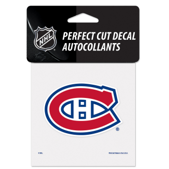 Montreal Canadiens samolepka Perfect Cut Color Decal