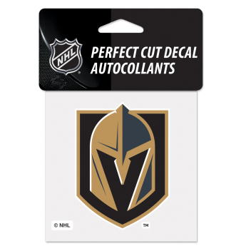 Vegas Golden Knights samolepka Perfect Cut Color Decal