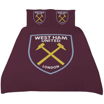 West Ham United obliečky na dvojposteľ Crest Double